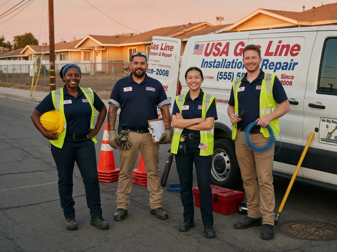 Gas Line Installation company in Redrock, NM